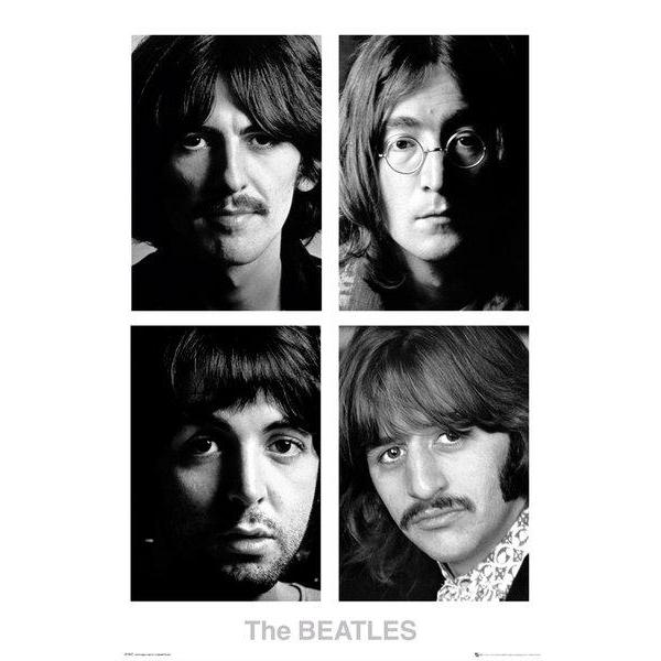 Pster para Quadros Imagem Beatles White Album 60x90 Cm