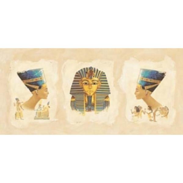 Gravura Egpcia para Quadros Pirmides do Egito 70x30 Cm