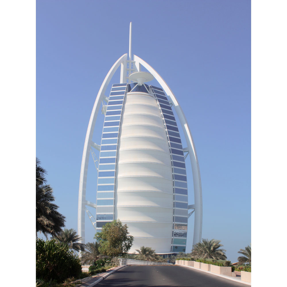 Tela para Quadros Arquitetura Burj Al Arab - Afic11838