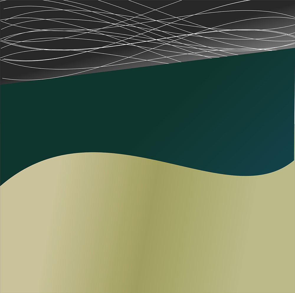 Tela para Quadros Abstrato Ondas Horizontal - Afic13476