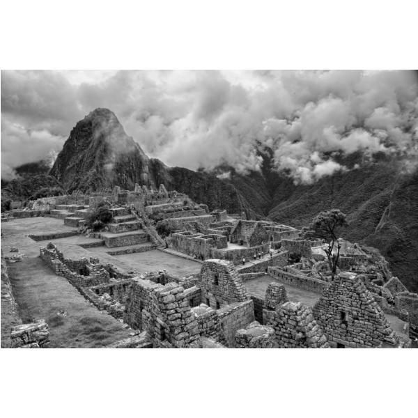 Impresso em Tela para Quadros Paisagem Stio Arqueolgico Machu Picchu - Afic3620