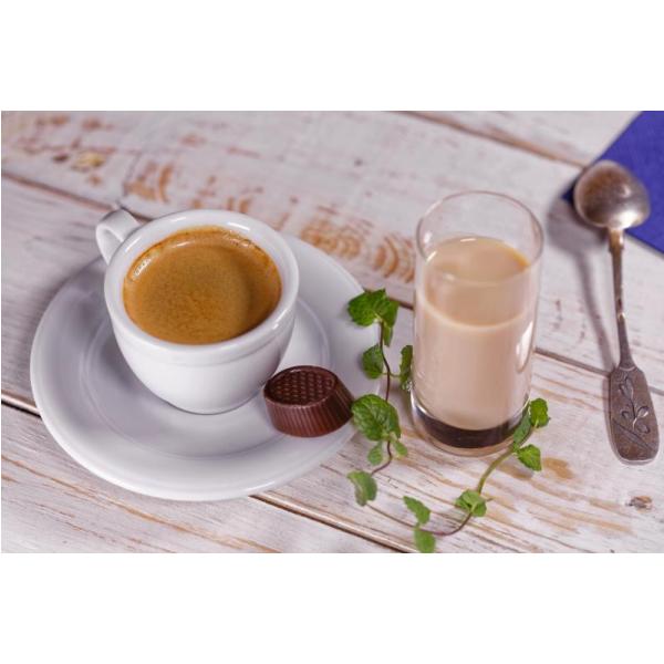 Impressão em Tela para Quadros Xícara com Café e Chá - Afic1350