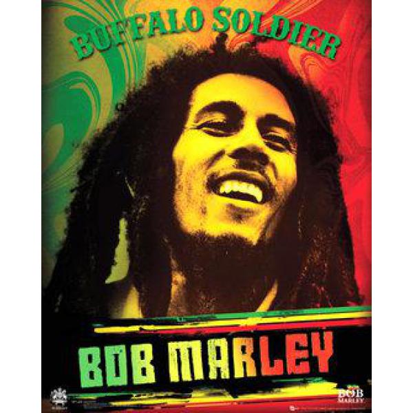 Pôster Bob Marley Mp1399 40x50 Cm
