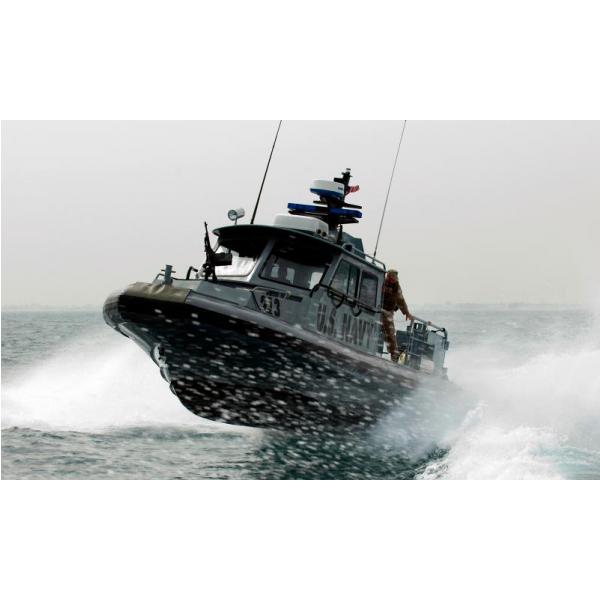 Impressão em Tela para Quadros Barco Patrulha da Guarda - Afic4908