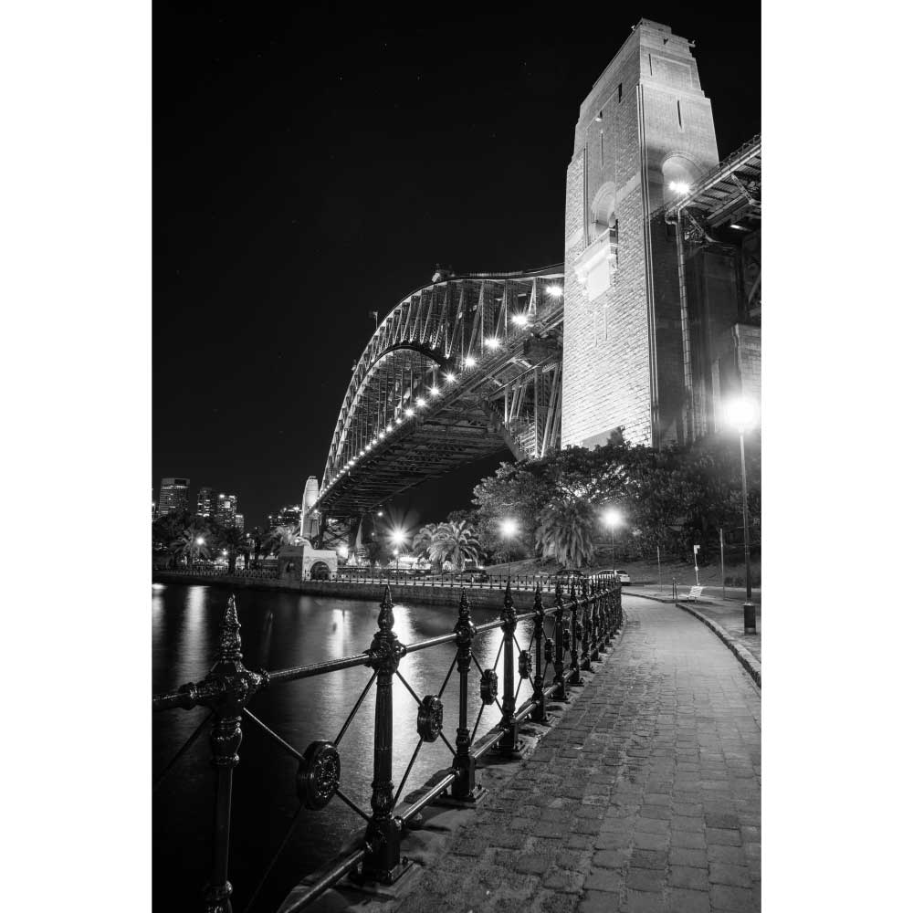 Tela para Quadros Decorativos Arquitetura Ponte da Baa de Sydney - Afic10858