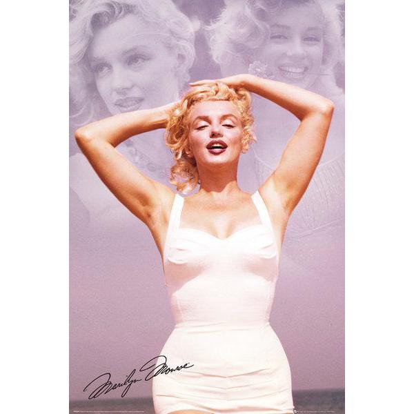 Pôster para Quadros Atriz Marilyn Monroe 60x90 Cm