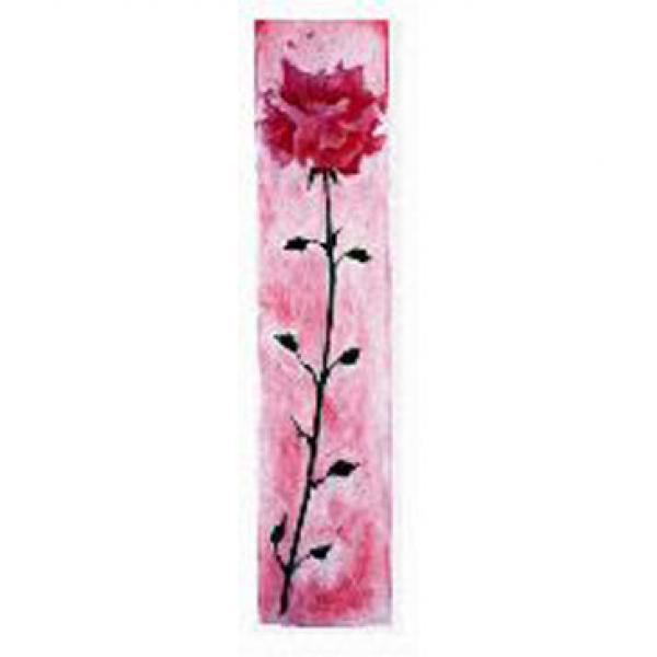 Gravura para Quadros Decorativo Esboo Floral - Ncn3613 - 25x100 Cm