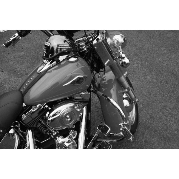 Impressão em Tela para Quadros Moto Harley Davidson Decorativa - Afic4008