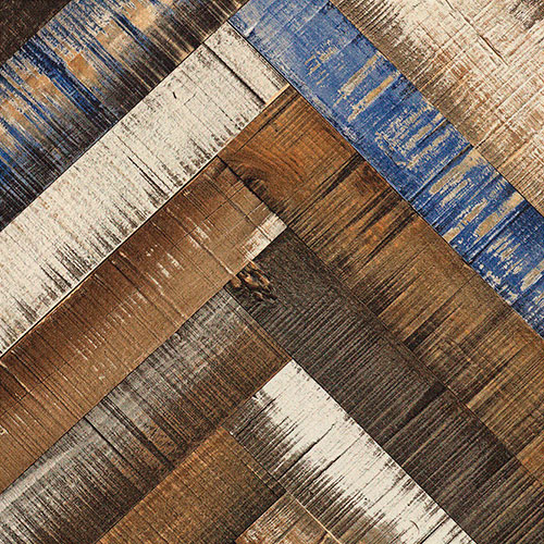 Tela para Quadros Decorativo Geomtrico Tabuas em Cores - Afic19973