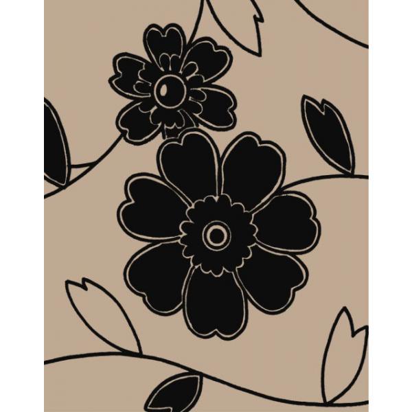 Gravura para Quadros Painel Floral - 099116 - 20x25 Cm