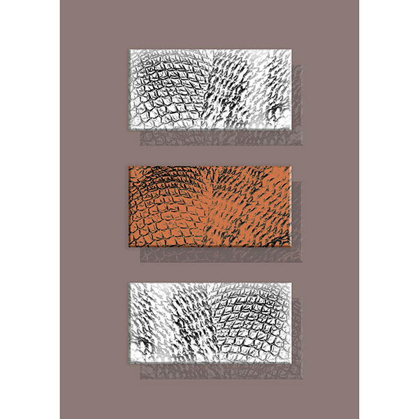 Gravura para Quadros Decorativo Abstrato Textura em Cores - Afi18605