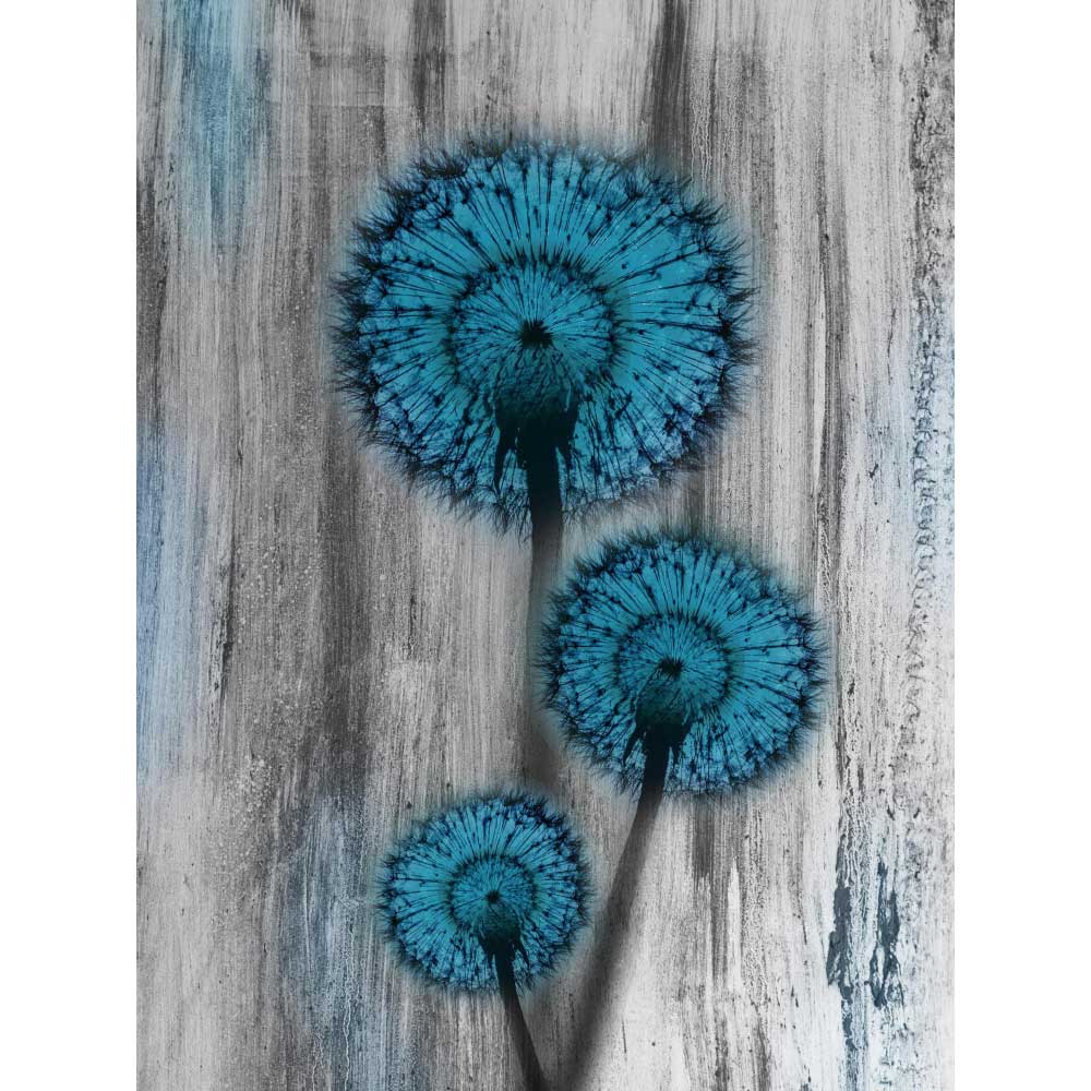 Gravura para Quadros Decorativos Flor Azul - Afi10115