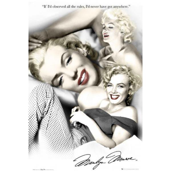Gravura para Quadros Marilyn Monroe Poses Fp2350 - 60x90 Cm