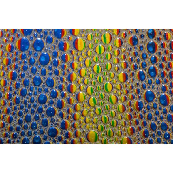 Gravura para Quadros Geomtrico Colorido Bolas - Afi268 - 120x80 cm