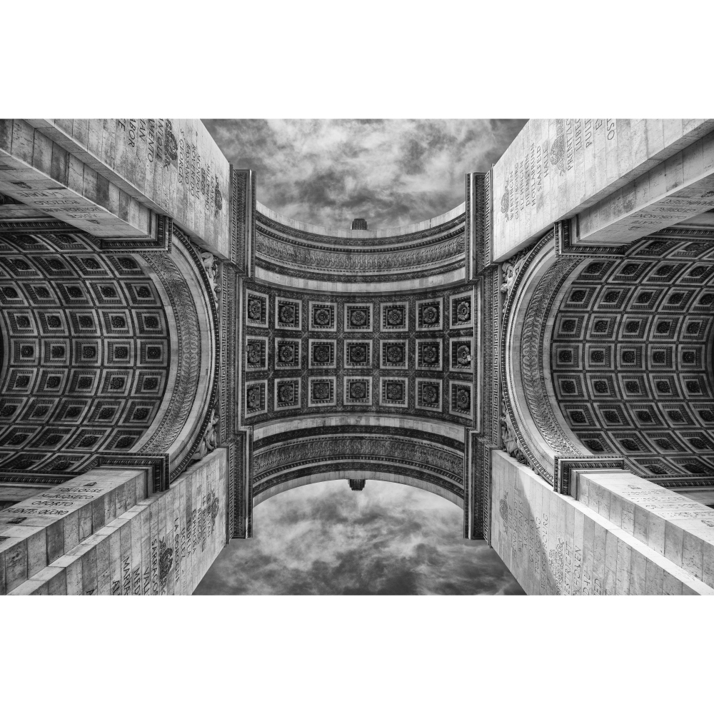 Tela para Quadros Arco do Triunfo Paris Por Dorival Moreira I - Aficdm086