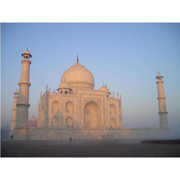 Impresso em Tela para Quadros Castelo de Taj Mahal - Afic1936 - 70x50 Cm