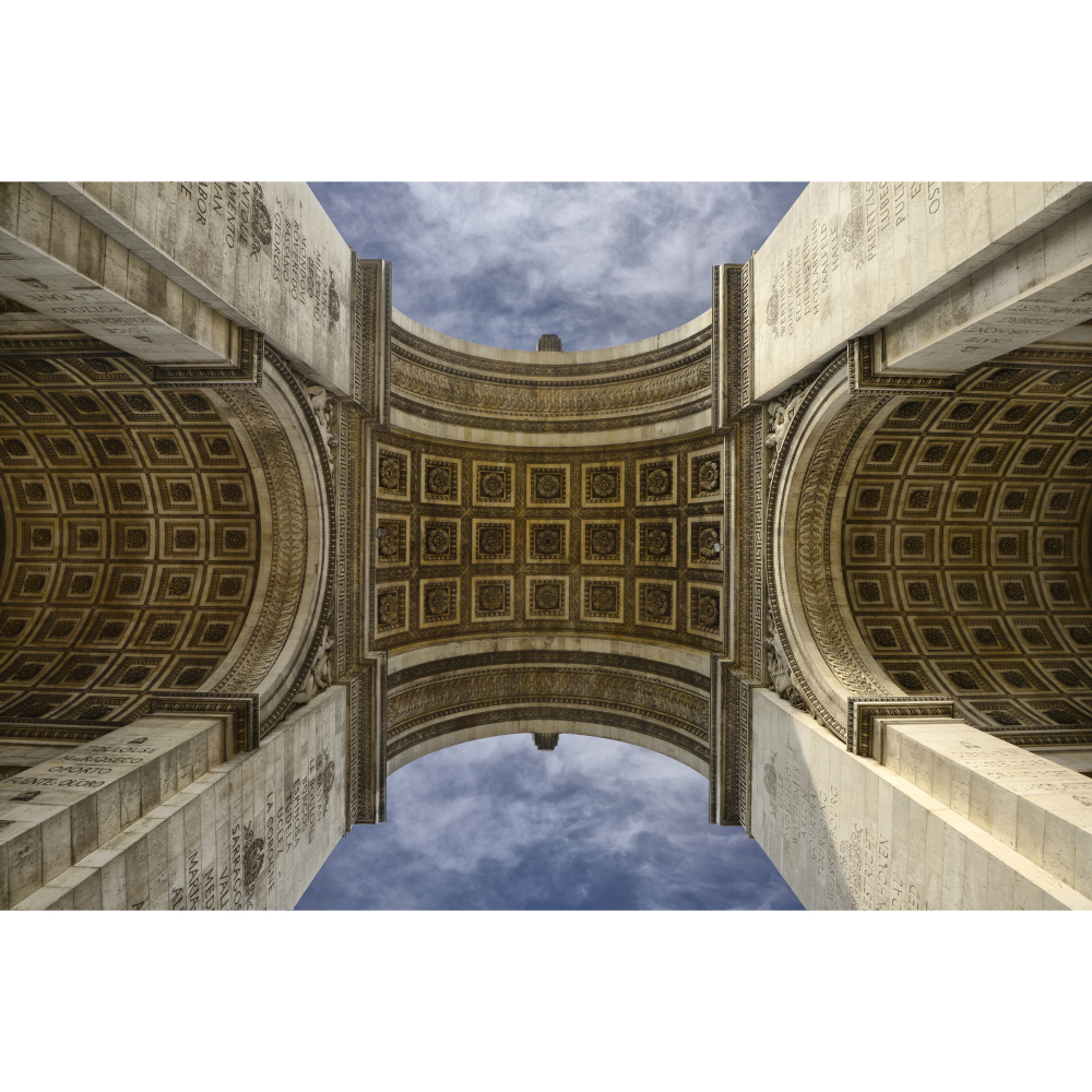 Tela para Quadros Arco do Triunfo Paris Por Dorival Moreira - Aficdm085