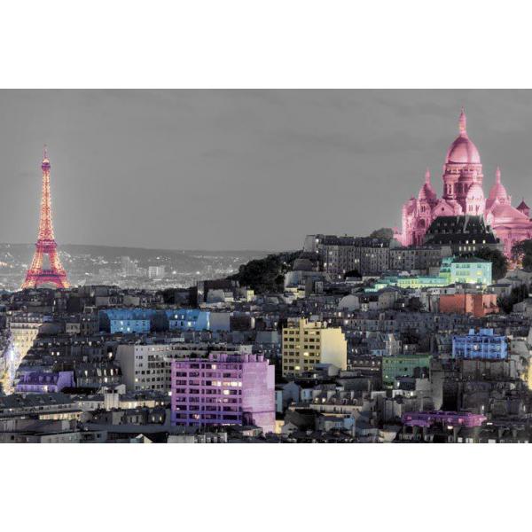 Gravura para Quadro Famosa Cidade de Paris - Pp32910 - 90x60 Cm