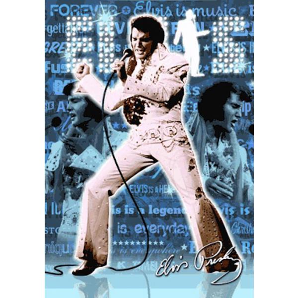 Gravura 3d Elvis Presley Ln0031- 47x67 Cm
