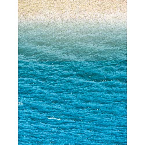 Tela para Quadros Decorativo Mar Ondas Tranquilas - Afic18331