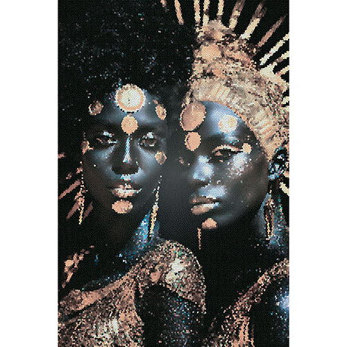 Gravura para Quadros Decorativo Mulheres Negras - Afi19798