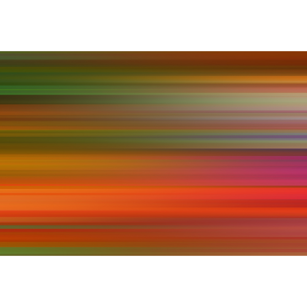 Tela para Quadros Abstrato Linhas Horizontal Colorida - Afic11557