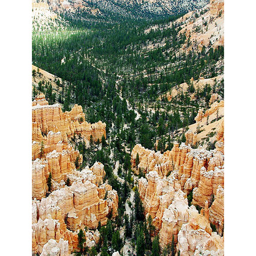 Gravura para Quadros Parque Nacional de Bryce Canyon em Utah Nos Estados Unidos I - Afi17736