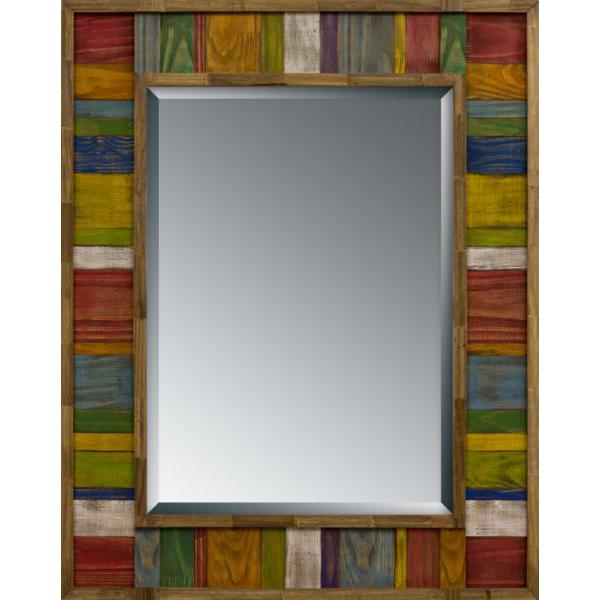 Moldura Decorativa Rustica Colorida para Espelhos - ESP.083