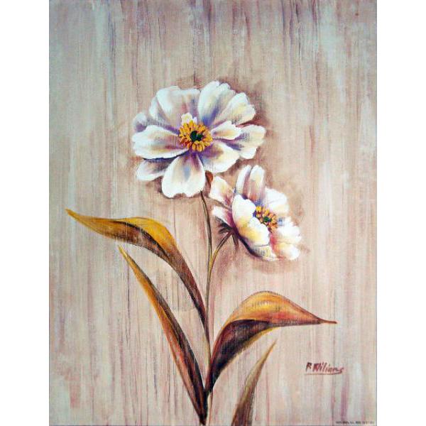 Gravura para Quadros Decorativo Floral - 2107022 - 24x30 Cm