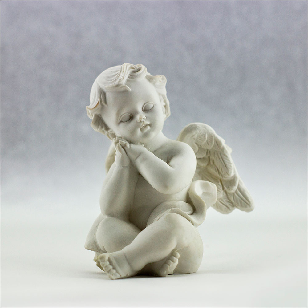 Gravura para Quadros Escultura Bebê Anjo I - Afi13445