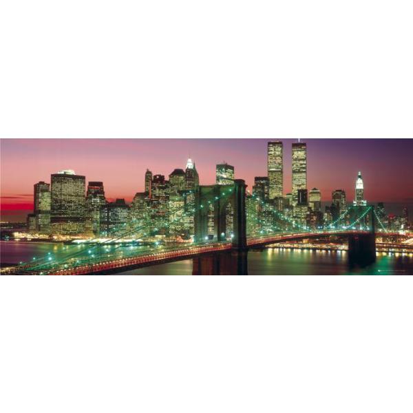 Gravura para Quadros New York Manhattan Md0111 - 90x30 Cm