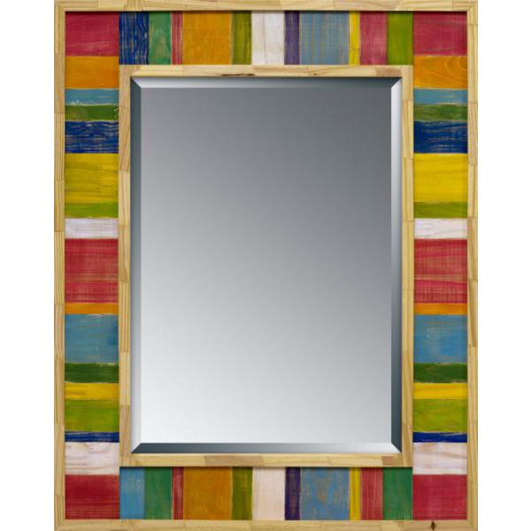 Moldura Decorativa Rstica Colorida para Espelhos -  ESP. 081  