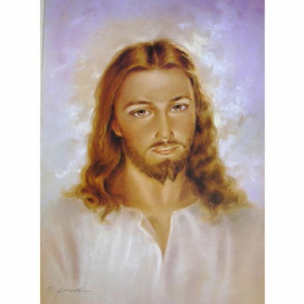 Gravura para Quadros Religioso Belssima Face do Senhor Jesus - R9 - 50x70 Cm