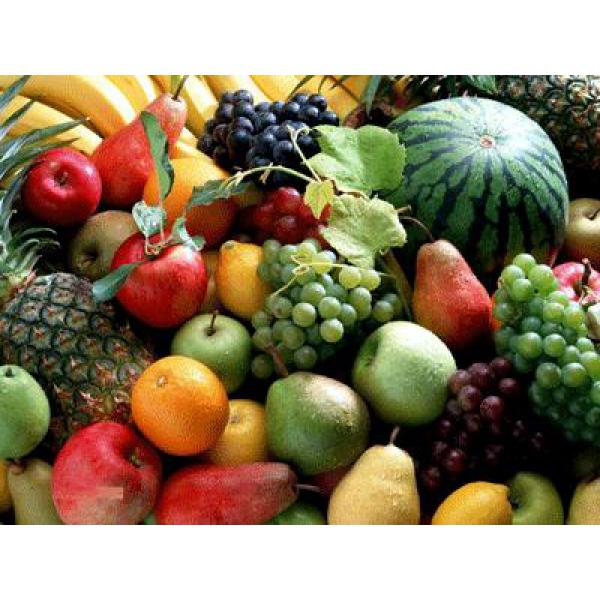 Gravura em Papel Fotográfico para Quadros Frutas Frescas Saúdavel - 40x30 cm