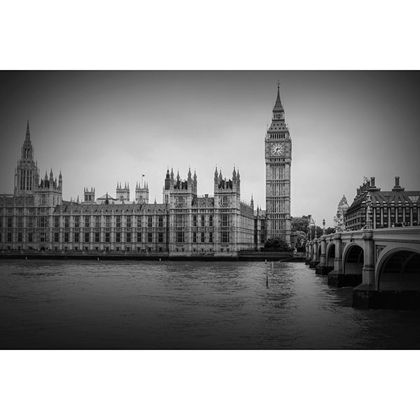 Tela para Quadros Arquitetura Big Ben e O Parlamento Britânico - Afic16128