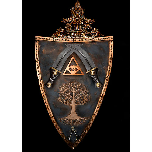 Gravura para Quadros Decorativo Escudo Principe de Gales I - Afi19512