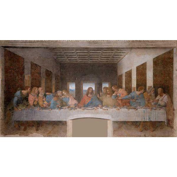 Gravura para Quadros Religioso Última Ceia de Jesus - Sta-02 - 90x50 Cm