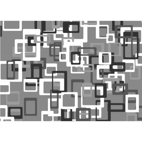 Gravura para Quadros Abstrata Moderna Forma Quadriculada - Afi3606