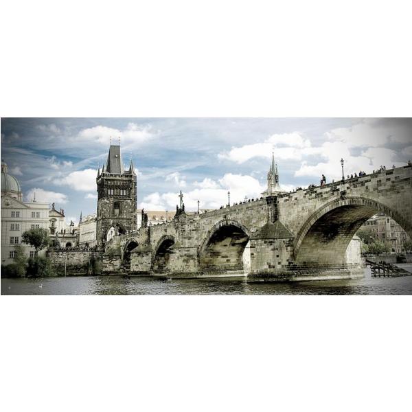 Impresso em Tela para Quadros Ponte Carlos em Praga - Afic5234