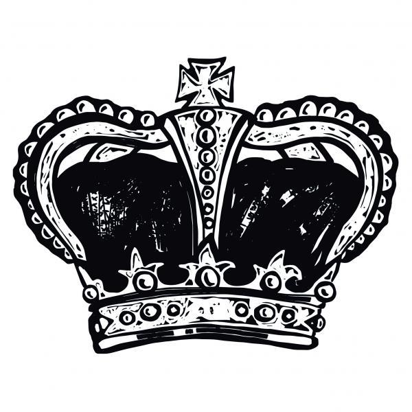 Gravura para Quadro Objeto Coroa de Riqueza - Afi132
