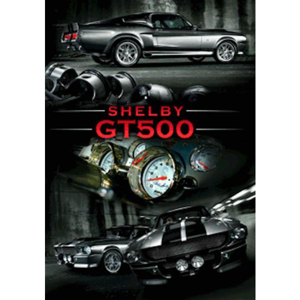 Gravura para Quadros 3d Shelby Gt Ln0006 - 47 X67 Cm
