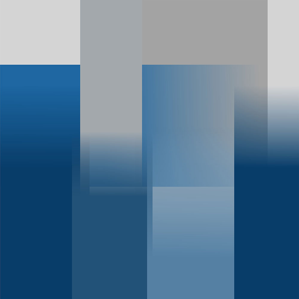 Tela para Quadros Geomtrico Azul Vertical - Afic13479