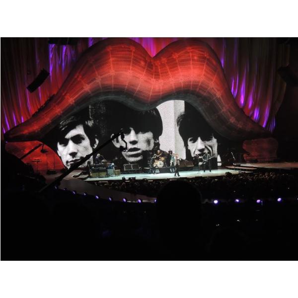 Impressão em Tela para Quadros Decorativos Show The Rolling Stones - Afic5001