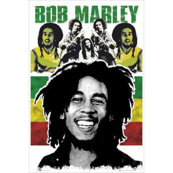 Pôster Bob Marley Lp1123 60x90 Cm