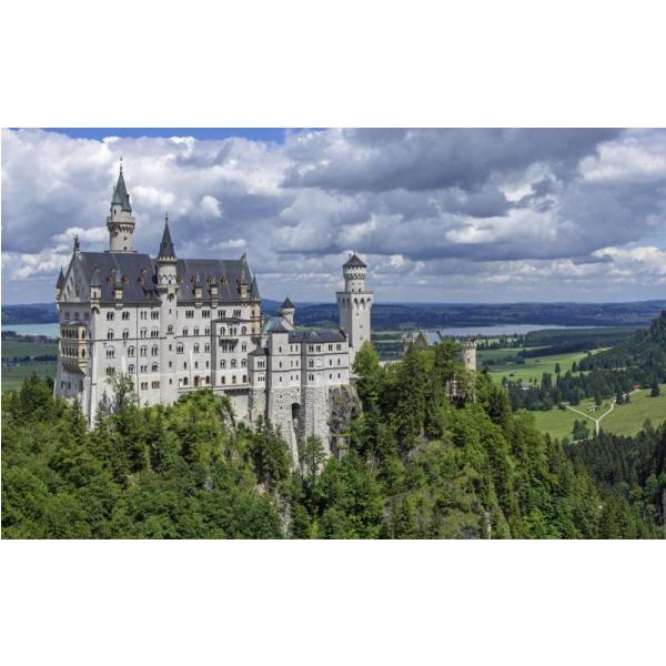 Impressão em Tela para Quadros Castelo de Neuschwanstein - Afic3887