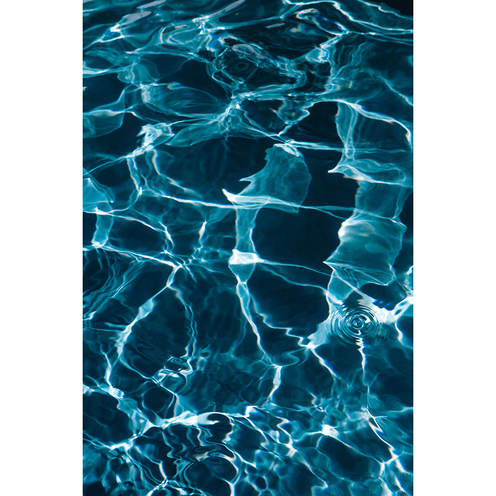 Tela para Quadros Decorativo Oceano Abstrato Azul - Afic14660