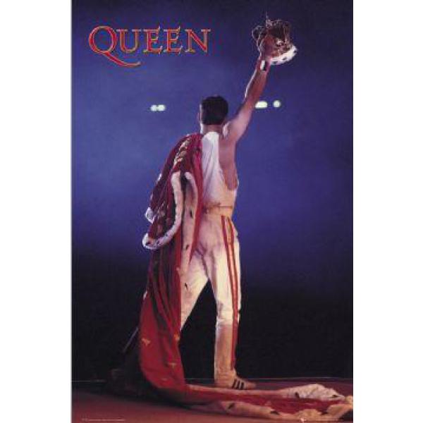 Pôster para Quadros Banda Queen Freddie Mercury - Lp1159 60x90 Cm