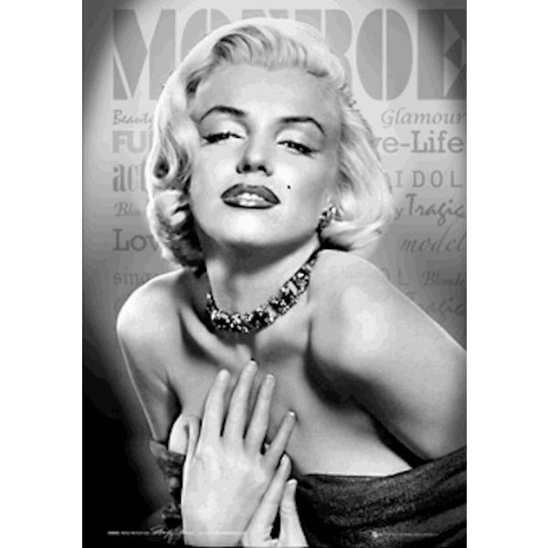 Gravura para Quadros Marilyn Monroe 3d Ln0050 - 47x67 Cm