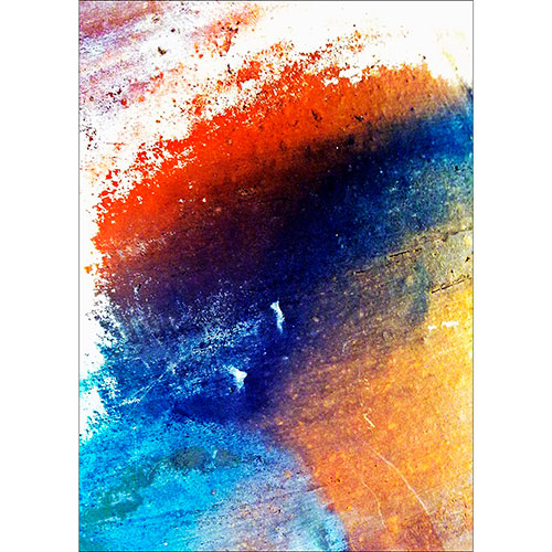 Gravura para Quadros Decorativo Abstrato Cores Vibrantes - Afi18880