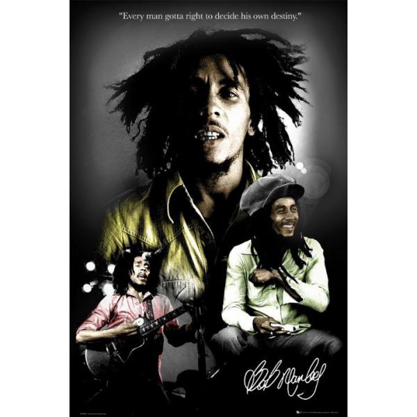 Pôster para Quadros Bob Marley - Lp1328 60x90 Cm
